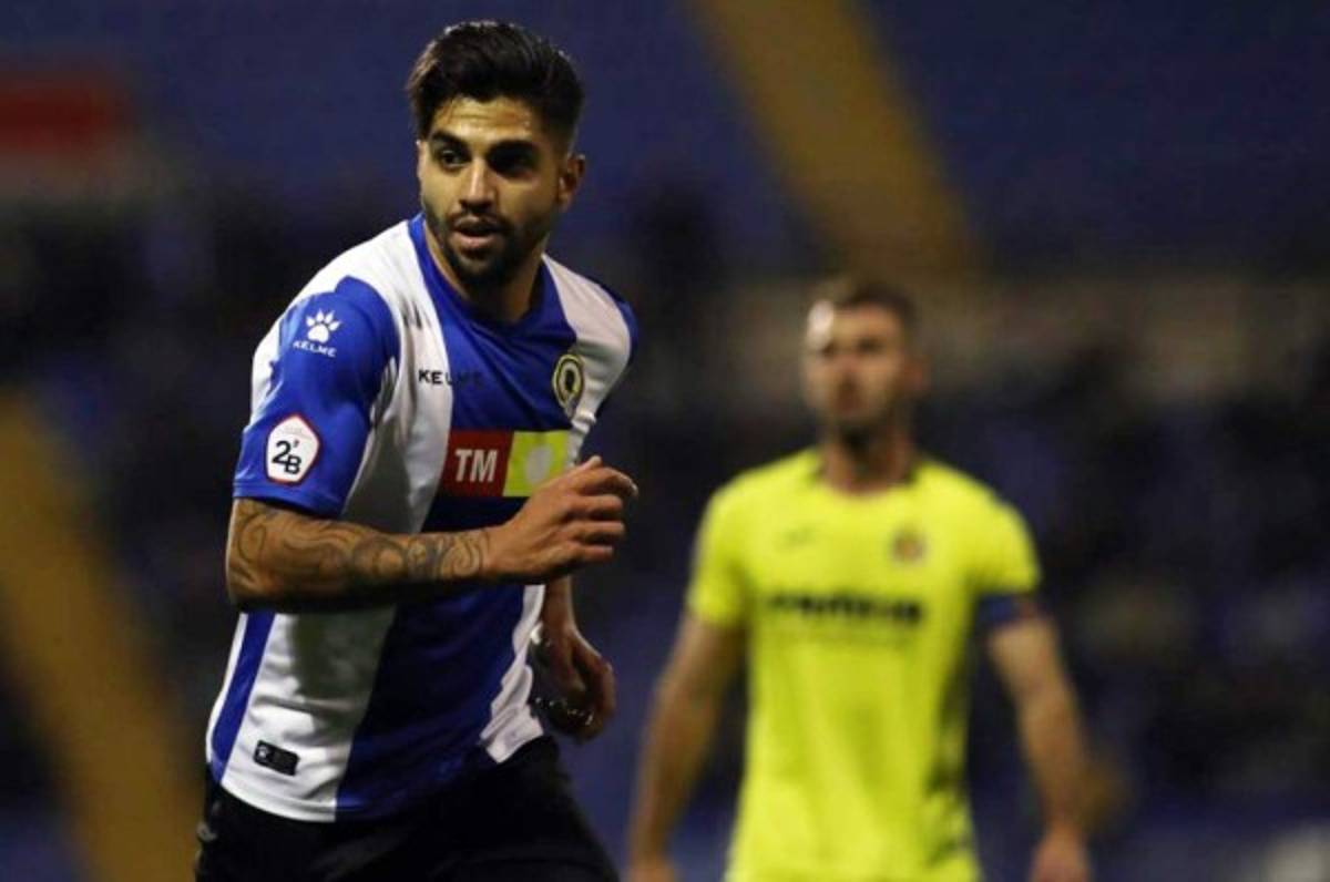 Jonathan Mejía vive una triste etapa de su carrera en España con una enorme sequía de goles