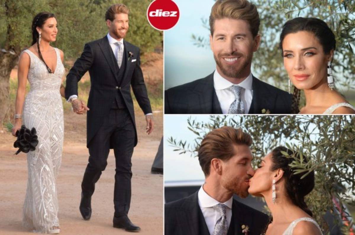 En lo más íntimo: Así fue la boda 'galáctica' de Sergio Ramos y Pilar Rubio