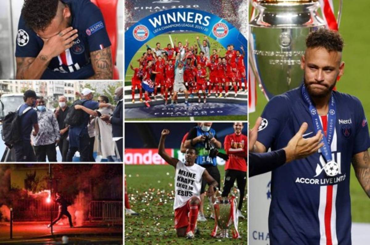 El día después de la Champions: Caos en las calles de París y frío recibimiento a los jugadores del PSG