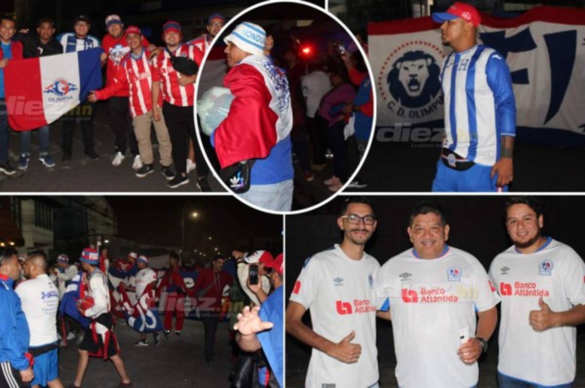 Nunca estarán solo: Olimpistas arropan en masa a su equipo para juego ante Saprissa