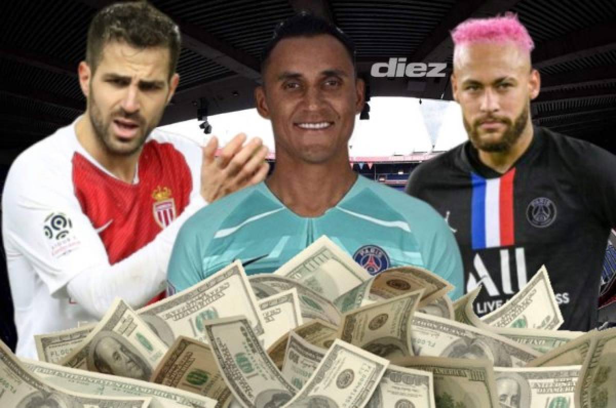 Cifras estratosféricas: Keylor Navas dentro del Top 10 de sueldos más altos de la Ligue 1