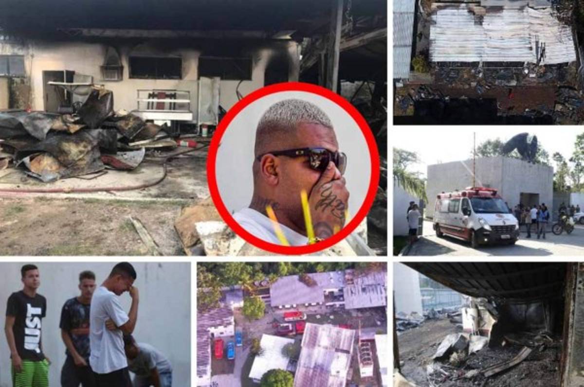 Desgarradoras imágenes: Tristeza y llanto en complejo del Flamengo tras voraz incendio