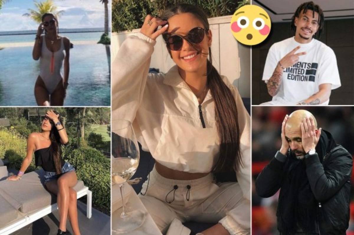 ¡Besándose! Así fueron cazados el volante Dele Alli con la preciosa hija de Guardiola en un bar