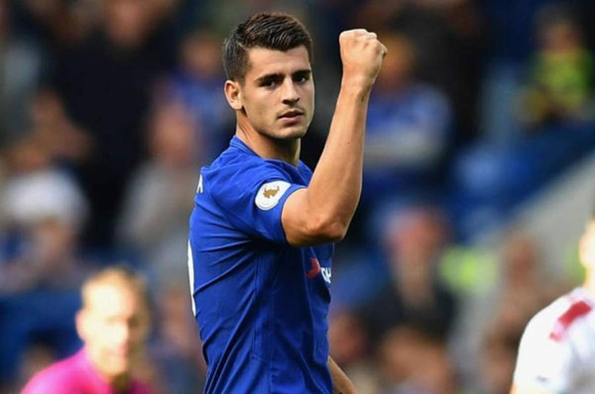Morata sufre lesión muscular durante el Chelsea-Manchester City