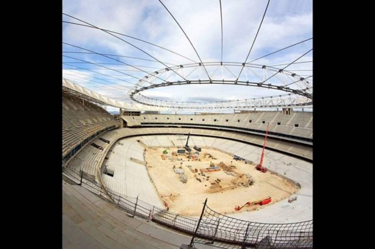 ¡BELLEZA! Así marcha la construcción del nuevo estadio del Atlético de Madrid