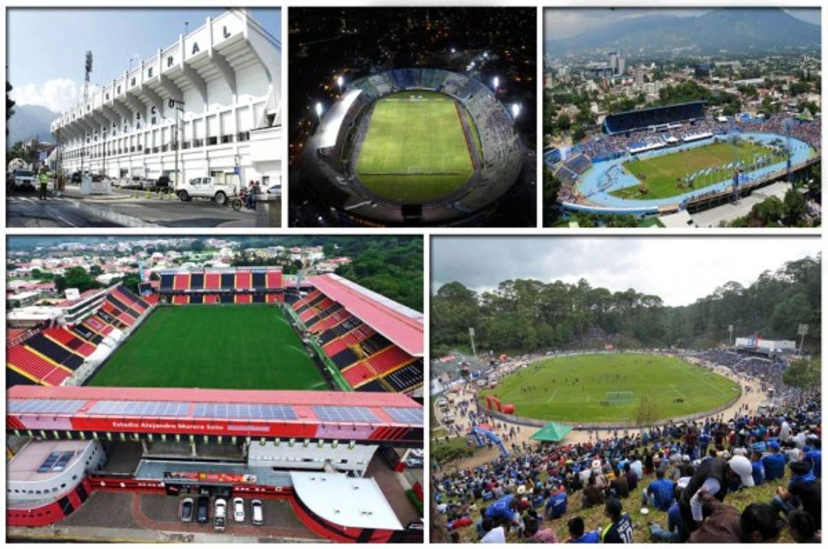 Así lucen los estadios de Centroamérica que son más viejos que el Nacional de Tegucigalpa
