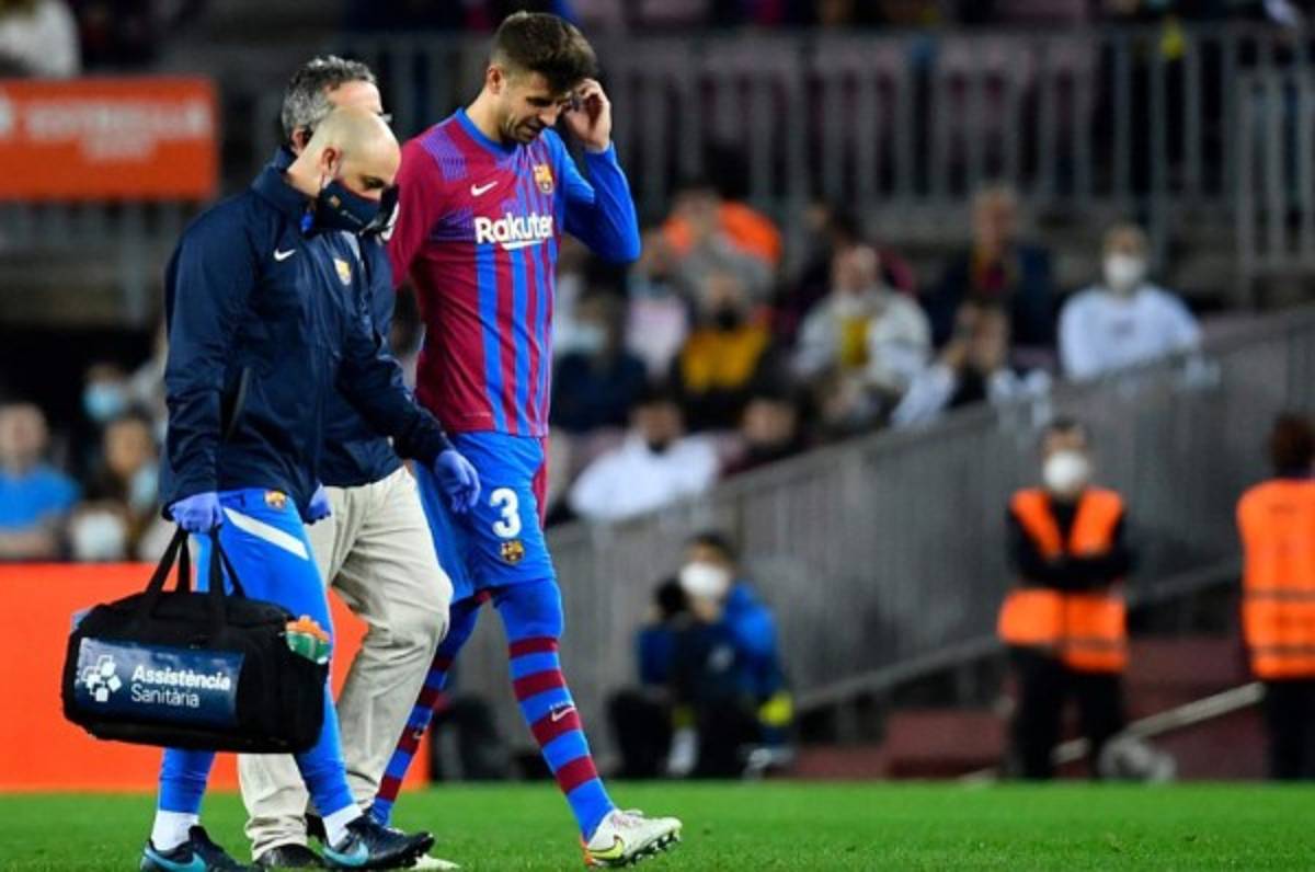 Malas noticias: Barcelona confirma la lesión de Piqué y se pierde el crucial partido de Champions