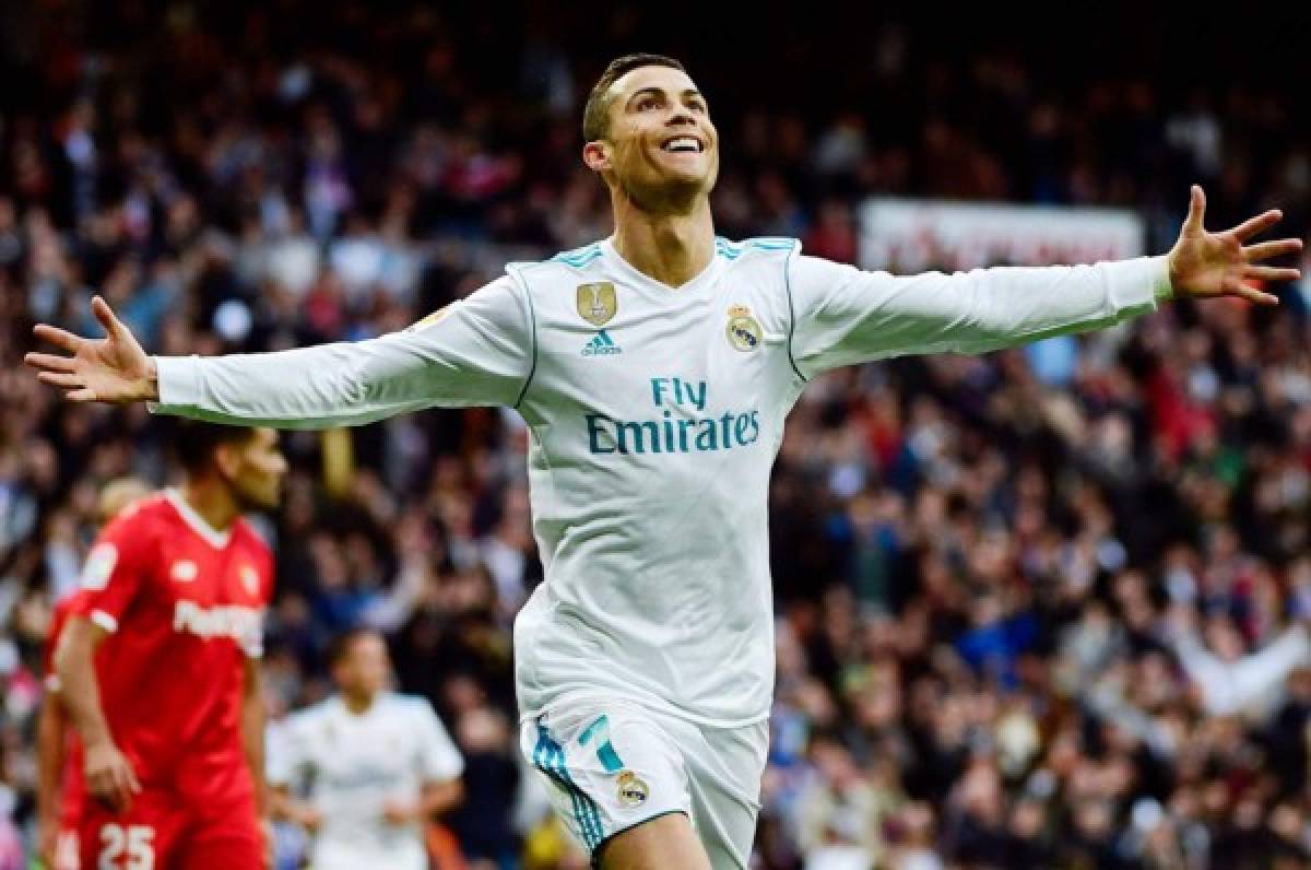 Real Madrid venció por goleada al Sevilla con Cristiano Ronaldo inspirado