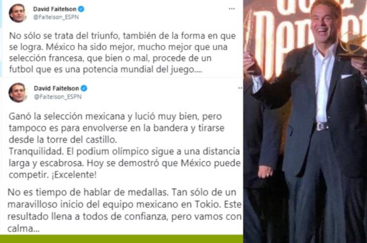 Prensa mexicana eufórica tras el debut en Tokio, pero Faitelson los baja de la nube: así reaccionaron ante la goleada a Francia