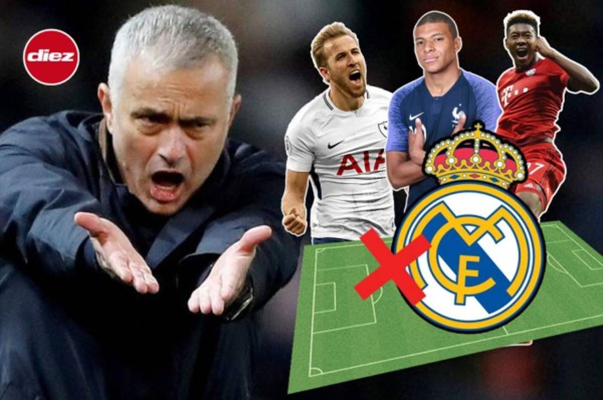 Este era el equipazo que prentedía Mourinho si regresaba al Real Madrid