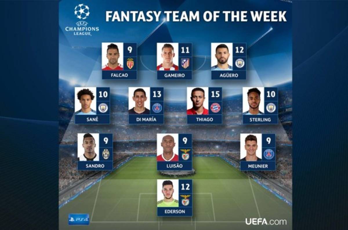 Radamel Falcao, en el 'Once Ideal' de la Champions League