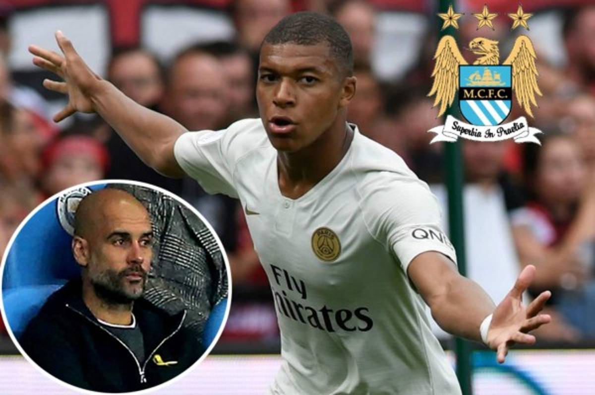 Una locura: Manchester City quiere romper récord con fichaje de Kylian Mbappe