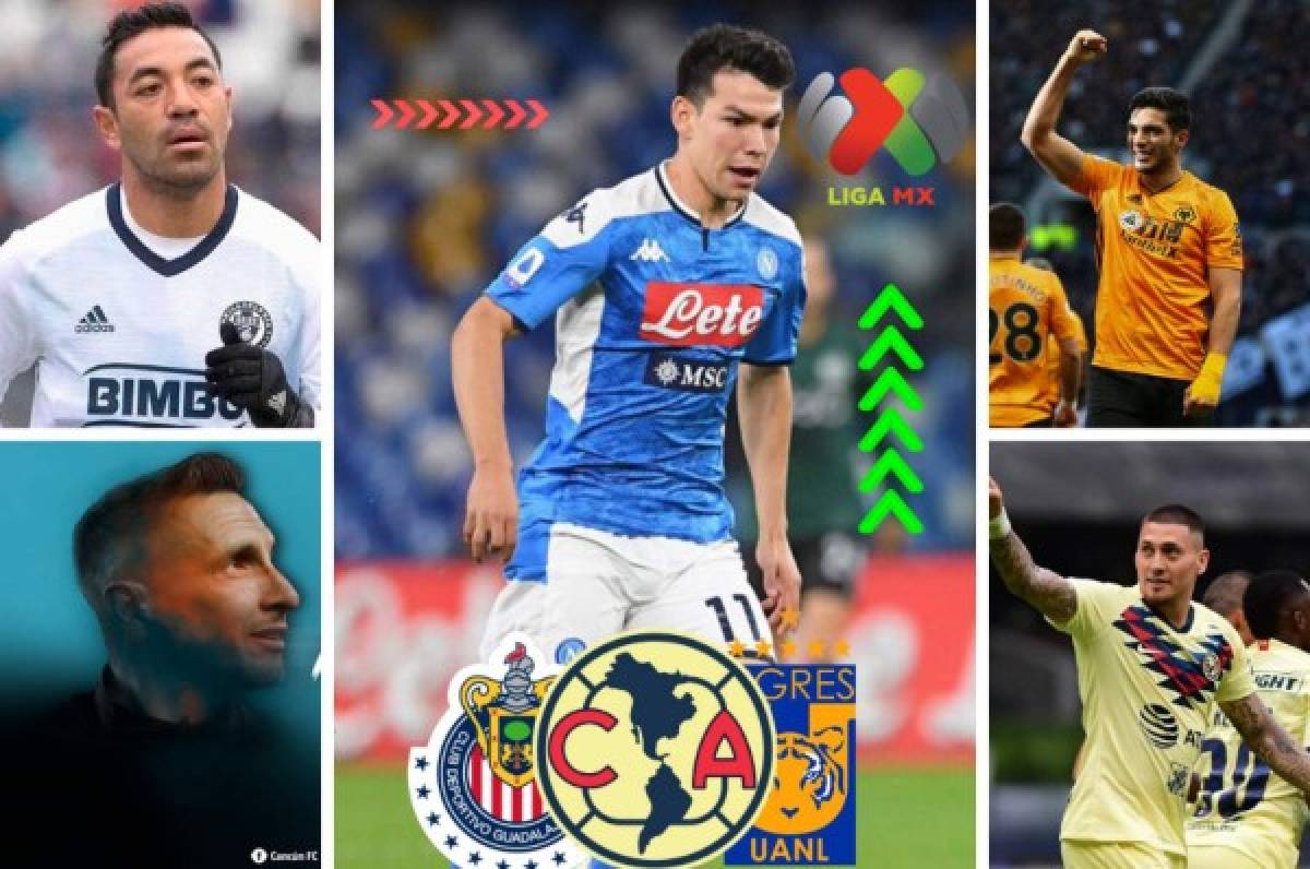 Mercado Liga MX: Gigante europeo quiere al Chucky Lozano, Tigres pierde figura y el bombazo de Raúl Jiménez
