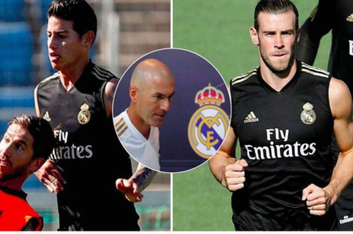 Real Madrid: Zidane explica por qué Gareth Bale y James Rodríguez no juegan  