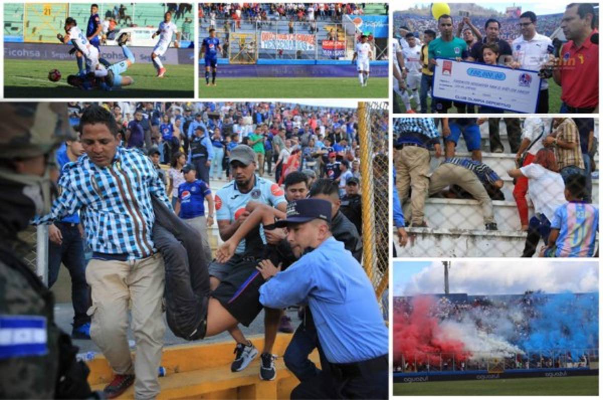 NO VISTE EN TV: Wilson Palacios, ambientazo y un herido en las gradas