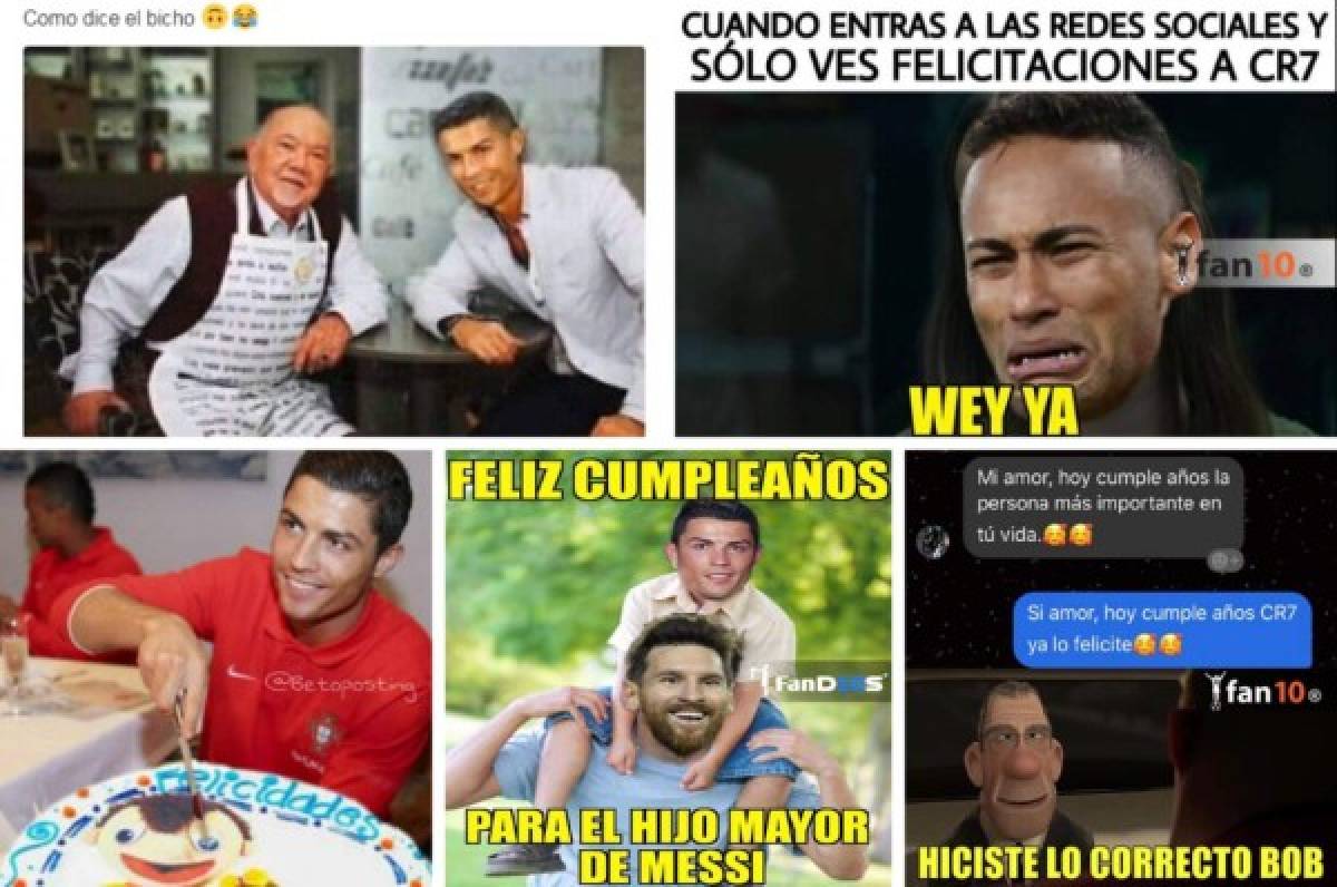 Cristiano Ronaldo, víctima de los memes en redes sociales tras su cumpleaños 35