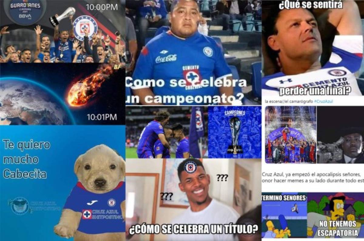 ¿El fin del mundo? Las redes estallan con crueles memes luego del título de Cruz Azul en la Liga MX