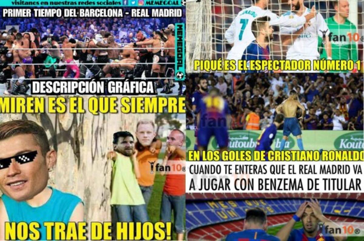 ¡IMPERDIBLES! Los crueles memes que dejó el clásico Barcelona-Real Madrid