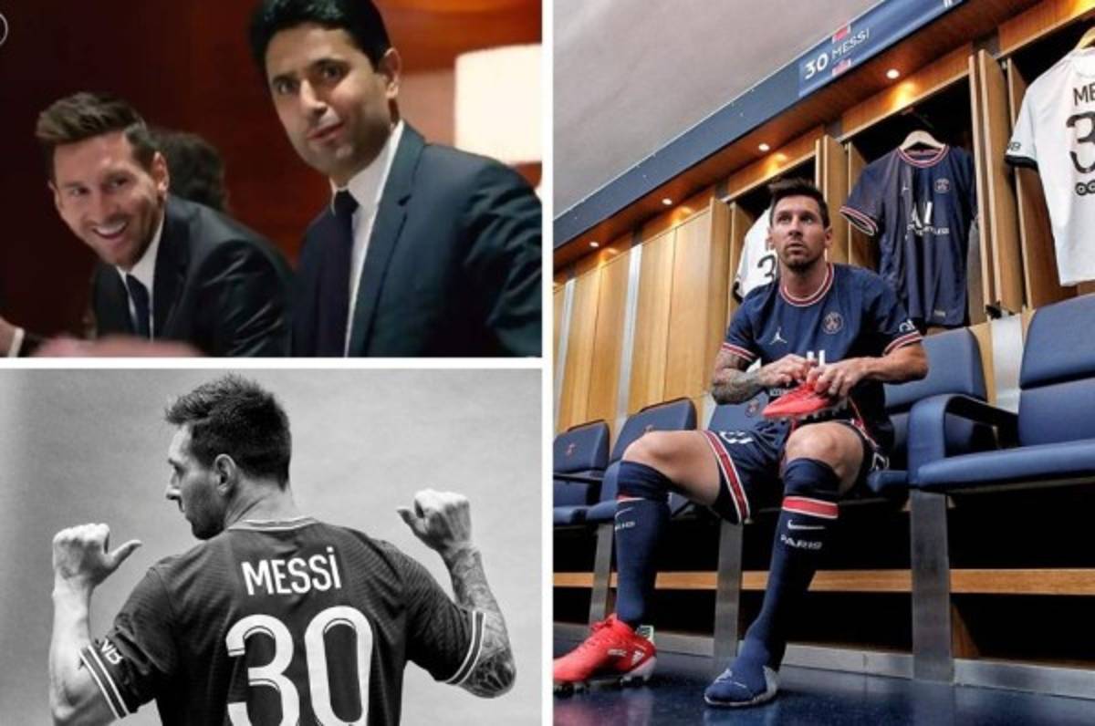 Así fue el primer día de Messi con el PSG: La firma del contrato y el crack que llegó a su hotel