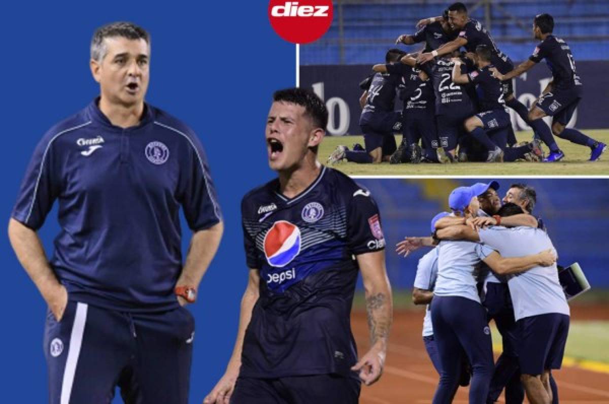 Otra noche de gloria para Diego Vázquez y su Motagua en Liga Concacaf