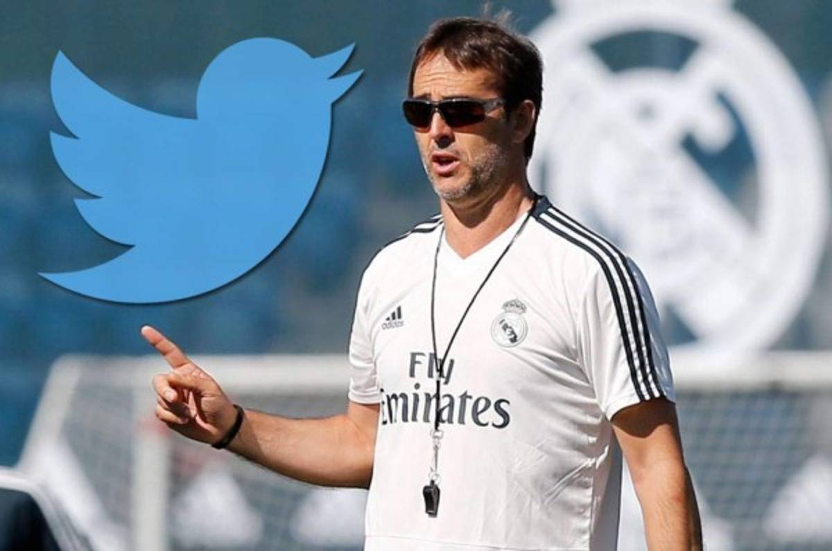 ¡Increíble! Lopetegui se borra de Twitter tras debutar como técnico con Real Madrid