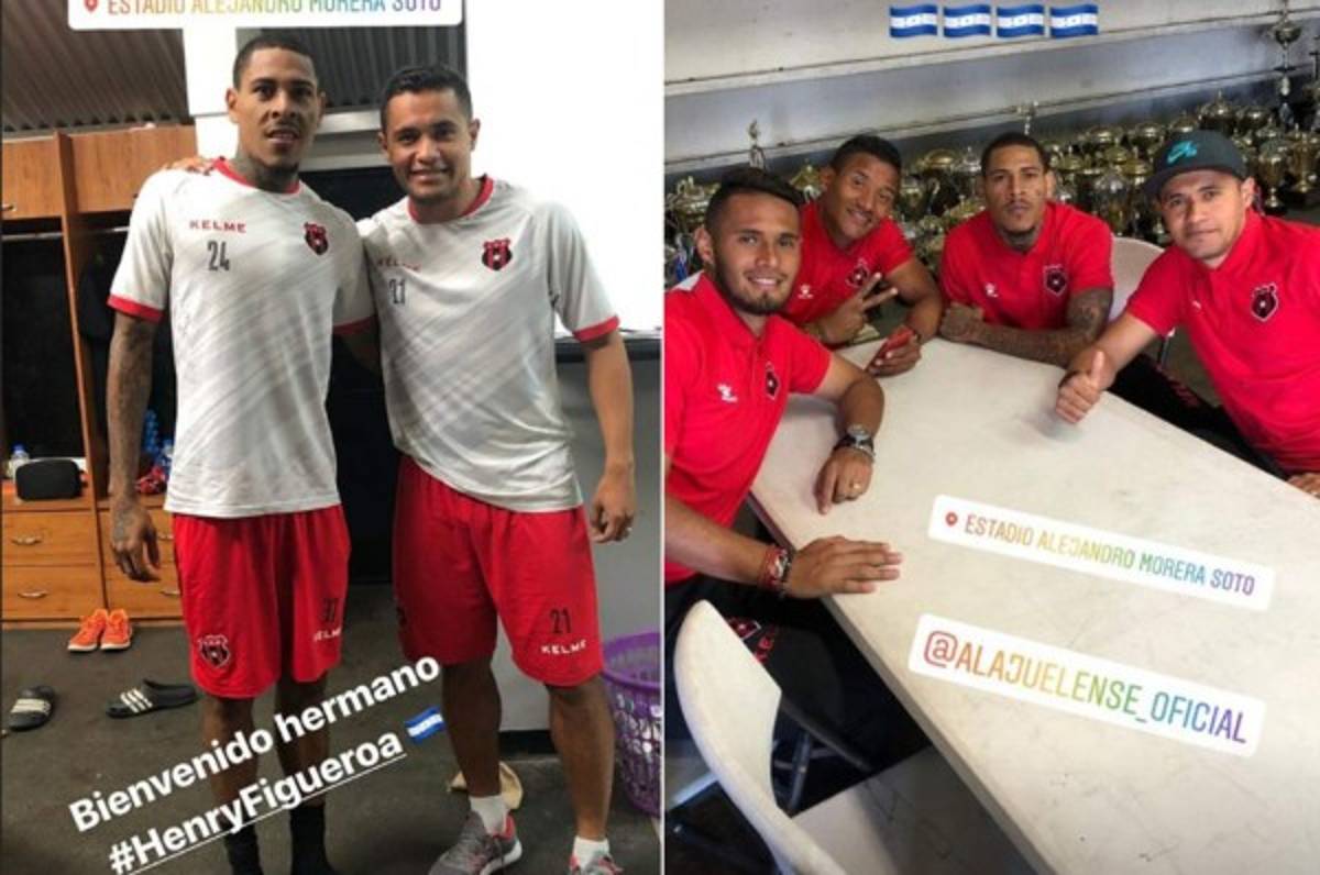 Así recibieron los hondureños a Henry Figueroa en el Alajuelense