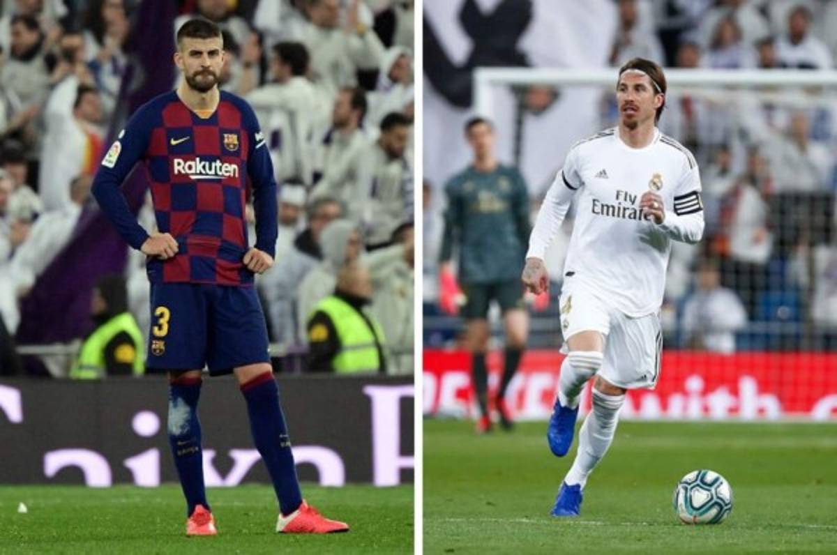 Piqué dice que ha visto uno de los peores Real Madrid y Sergio Ramos le responde