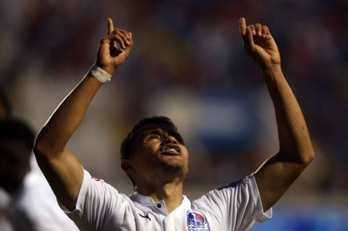 Roger Rojas vuelve al gol con Olimpia en Liga: 'Quiero levantarme'