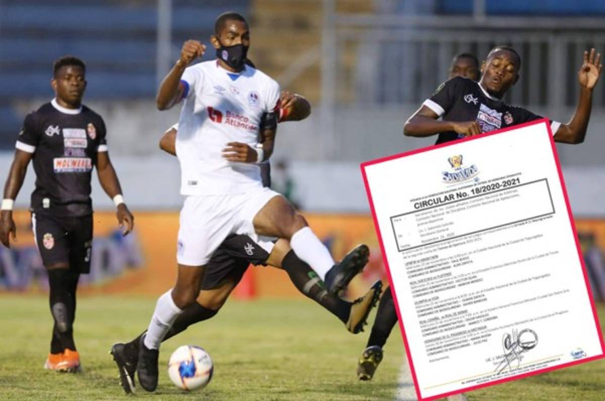 Horarios, transmisión en TV y día: así se jugará la jornada 11 del torneo Apertura en Honduras