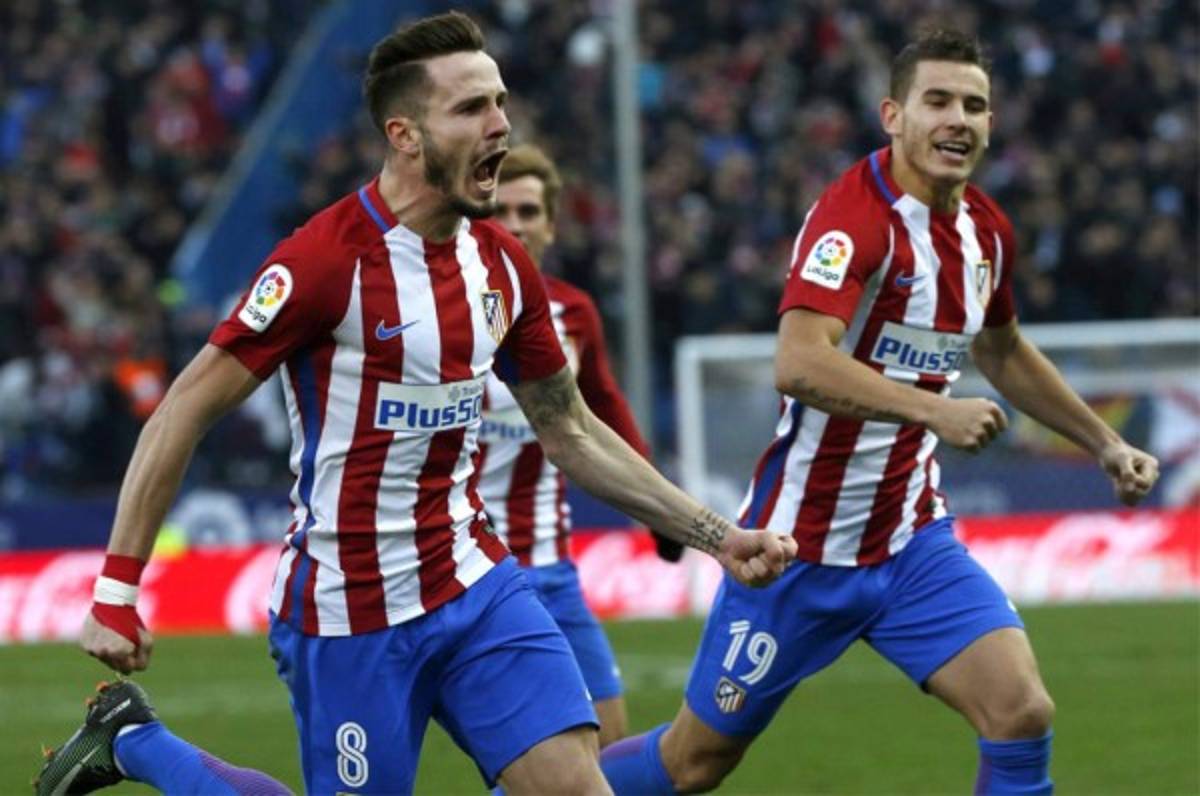 Saúl Ñíguez le da sufrido triunfo al Atlético de Madrid sobre Las Palmas
