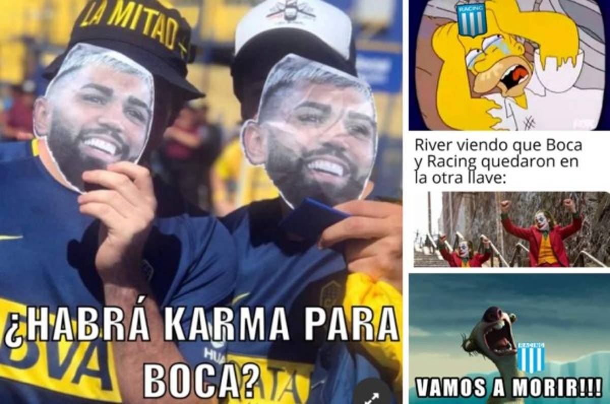 Boca Juniors, Racing y River Plate, víctimas de los memes tras el sorteo de la Copa Libertadores