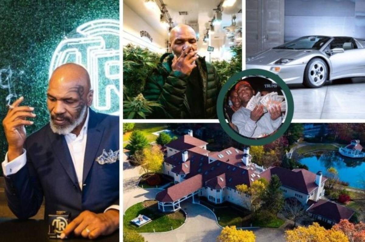 Así es la vida de millonario de Mike Tyson: Su gran negocio de marihuana, mansiones y autos