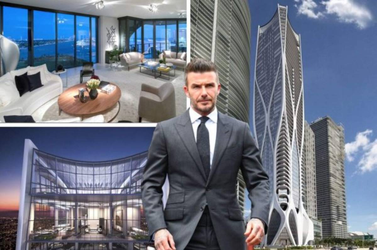 ¡Un rascacielos! La espectacular nueva casa de David Beckham que tiene hasta un helipuerto