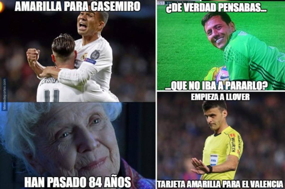 Real Madrid gana ante el Valencia pero los memes no los perdonan