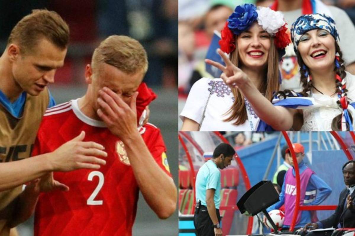 Lo que no se vio en TV del Rusia-México: El llanto de los locales y la belleza rusa