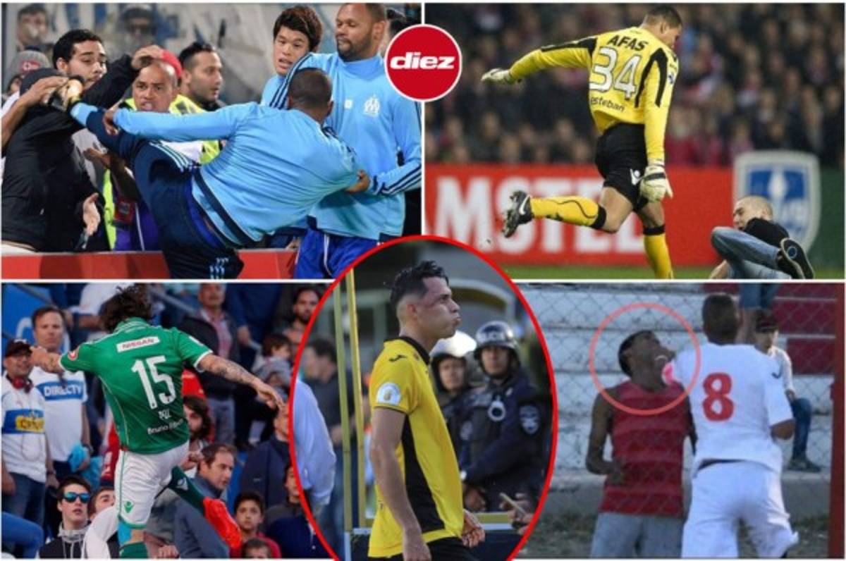 ¡Hasta secuestros! Los futbolistas que perdieron la cabeza y agredieron a aficionados