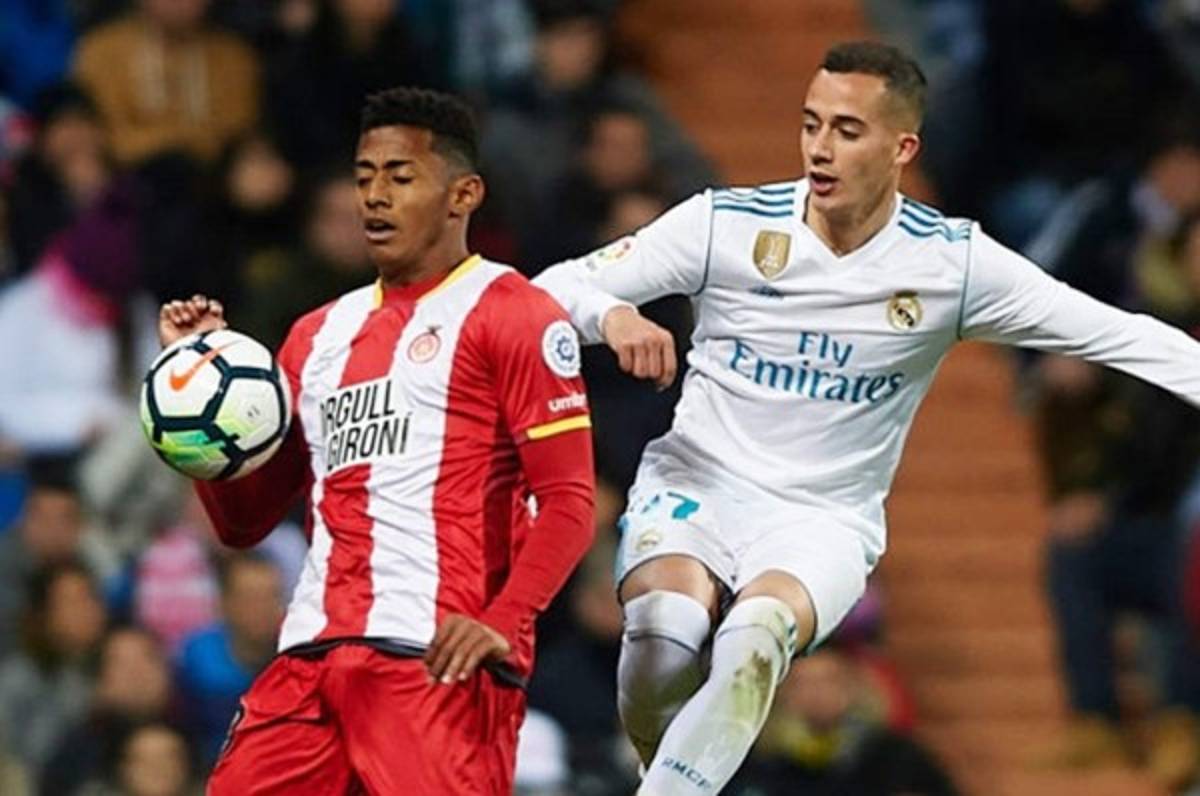 El Real Madrid es el próximo rival del Girona donde juega Choco Lozano