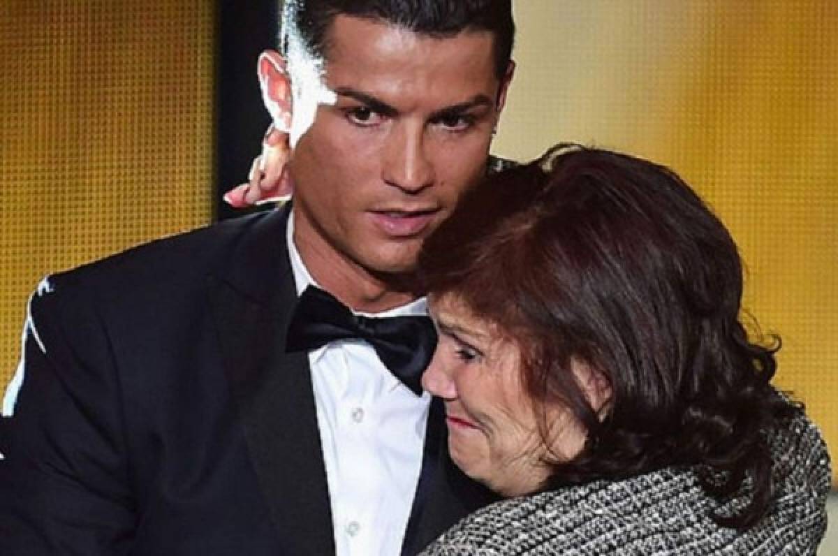 Las primeras palabras de la mamá de Cristiano Ronaldo tras sufrir un derrame cerebral