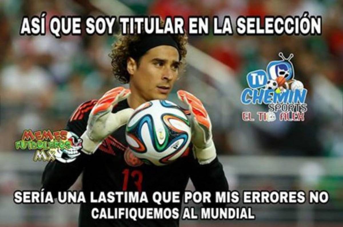 Chicharito y Ochoa protagonizan memes de la derrota de México ante Croacia