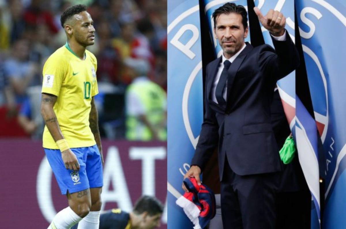 Las palabras de Buffon que animarán a Neymar tras quedar fuera del Mundial