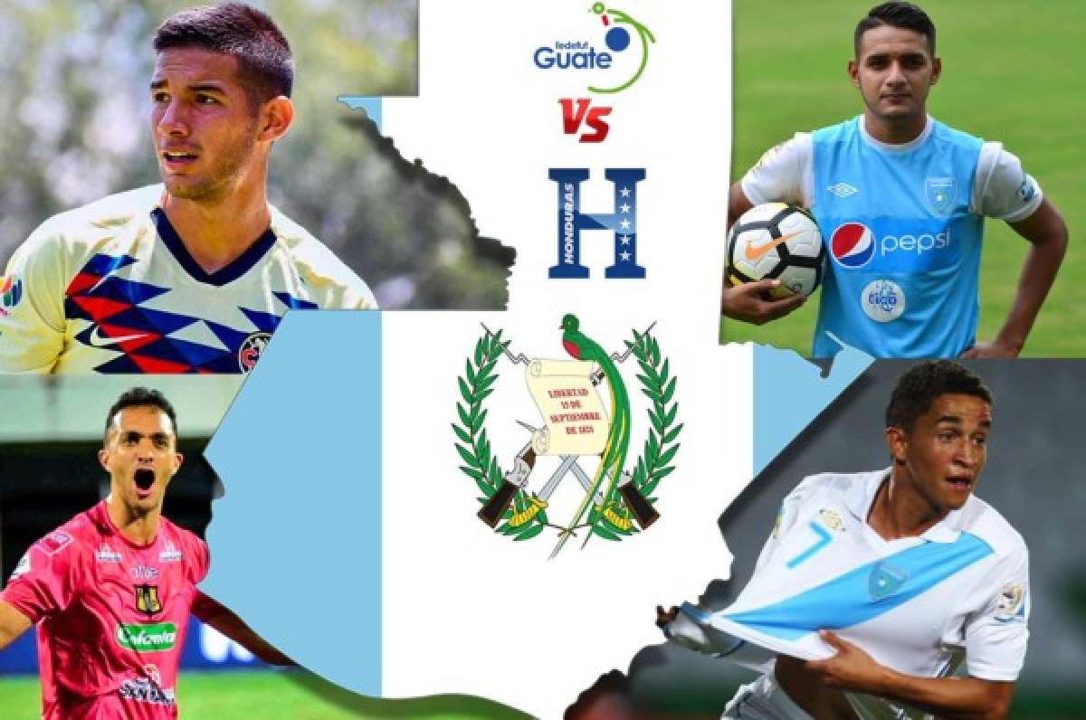 ¡Ojo Honduras! Con jugador del América de México; así será el 11 de Guatemala para enfrentar a la H