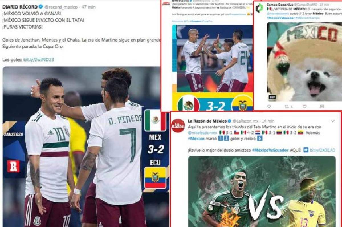 ¡Siguen invictos! Prensa mexicana se derrite en elogios previo a la Copa Oro