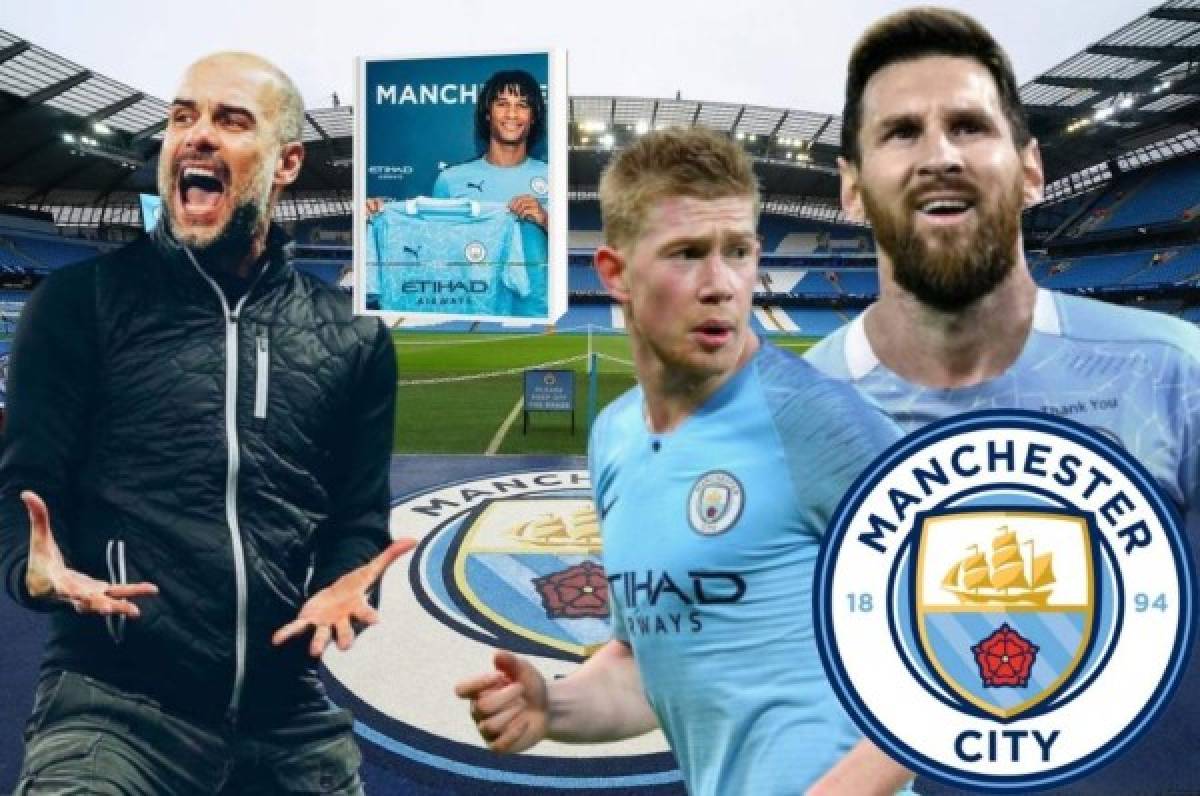 Llega Messi y pide un fichaje bomba: El equipazo del Manchester City para la temporada 2020-21