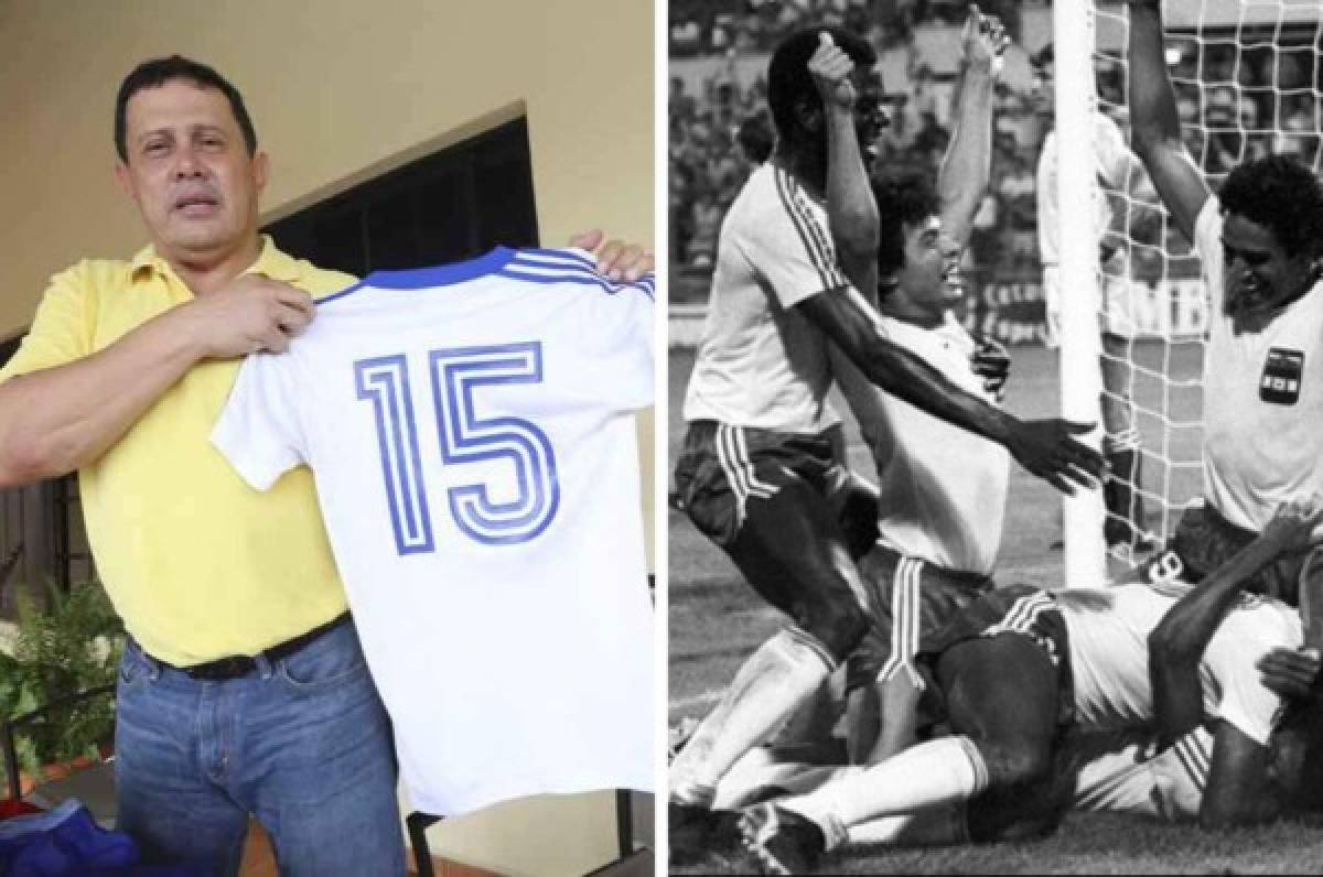 Héctor 'Pecho de Águila' Zelaya, el goleador histórico de Honduras en el Mundial de España 82, ahora se dedica a la caficultura