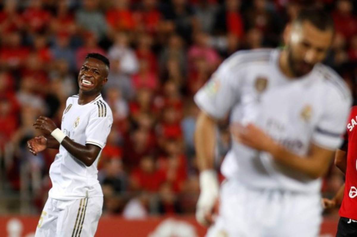 ¡Sufrimiento! Jugadores del Real Madrid la pasaron mal ante el Mallorca