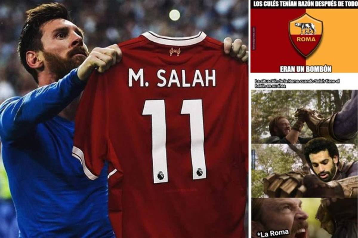 ¡Era un bombón! Crueles burlas a Messi y el Barca por goleada del Liverpool a la Roma