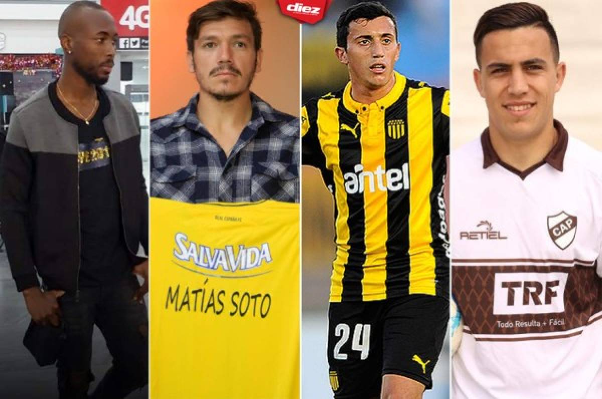 Los nuevos futbolistas que se verán en el torneo Clausura de Liga Nacional de Honduras