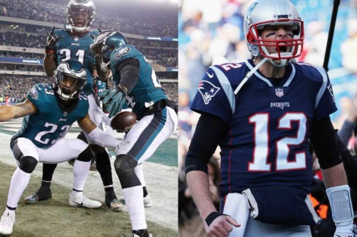 Todo listo para el Super Bowl LII entre Eagles y Patriots
