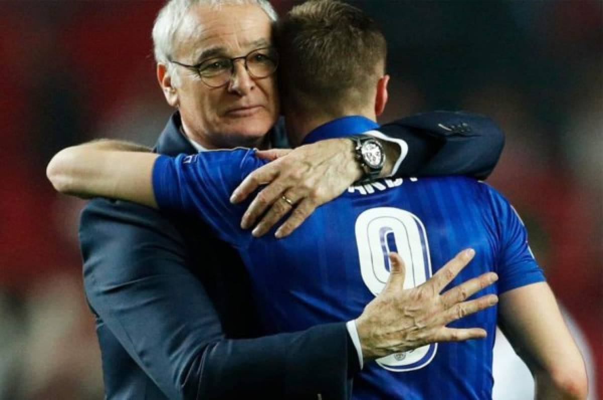 Jamie Vardy y su emotivo mensaje para Claudio Ranieri