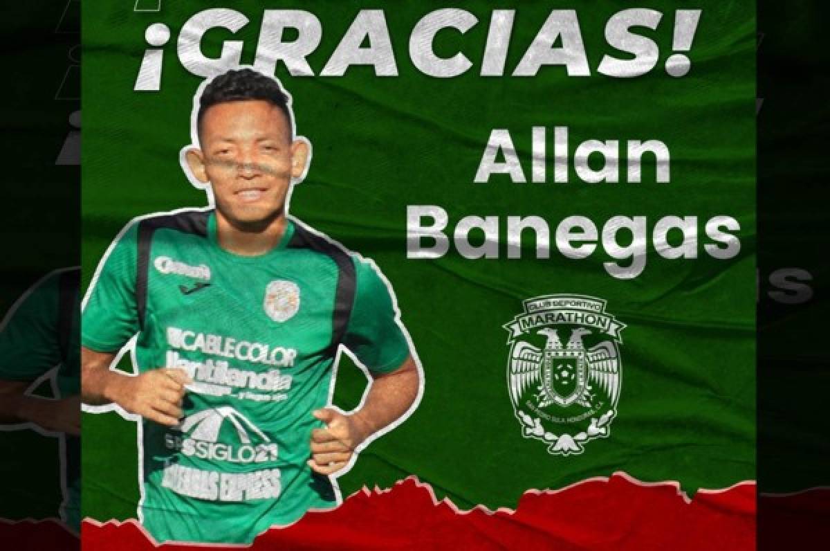 Marathón confirma que Allan Banegas no sigue en el equipo y ya suma cuatro bajas para el Clausura